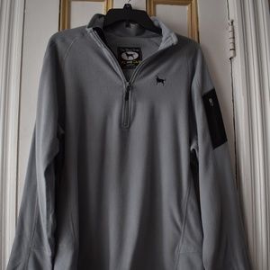 The Black Dog - Quarter zip - Fleece Pullover - Mens/M